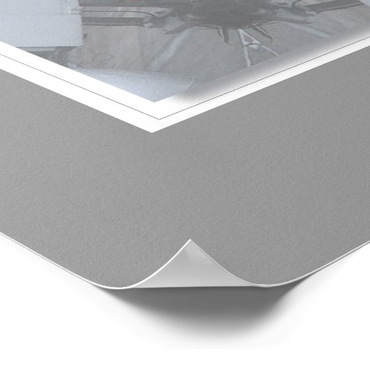 Flughafen Poster (Ecke)