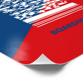 Flughafen Prag Poster (Ecke)