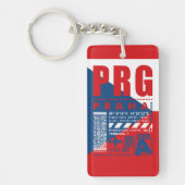 Flughafen Prag Schlüsselanhänger (Vorderseite)