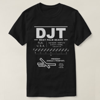 Flughafen President Donald J Trump International D T-Shirt