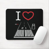 Flughafen Santa Monica Start 21 Mousepad (Mit Mouse)