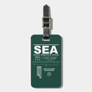 Flughafen Seattle-Tacoma SEA Gepäckanhänger