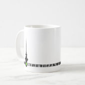 Flughafen-Stadt-Codes - Auckland Kaffeetasse (Vorderseite Links)