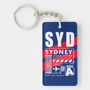 Flughafen SYD Sydney Schlüsselanhänger