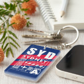 Flughafen SYD Sydney Schlüsselanhänger (Vorderseite rechts)