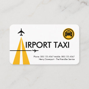 Flughafen-Taxibuchstabe-A-Start-und-Landebahn Visitenkarte