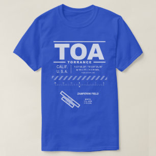 Flughafen Torrance - Zamperini Field TOA T - Shirt
