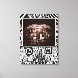 Flughafen Vegas Leinwanddruck