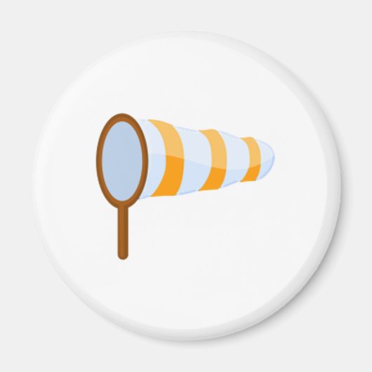 Flughafen Windsock Magnet (Vorne)