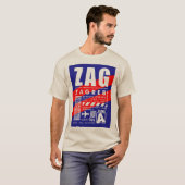 Flughafen ZAG Zagreb T-Shirt (Vorne ganz)