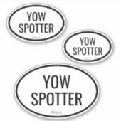 Flughafencode Spotter Custom - Geschnittenes Vinyl Aufkleber (Vorderseite)