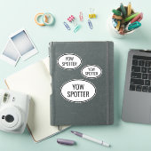 Flughafencode Spotter Custom - Geschnittenes Vinyl Aufkleber (iPad Hülle)