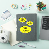 Flughafencode Spotter Custom - Geschnittenes Vinyl Aufkleber (iPad Hülle)