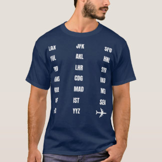 Flughafencodes T-Shirt