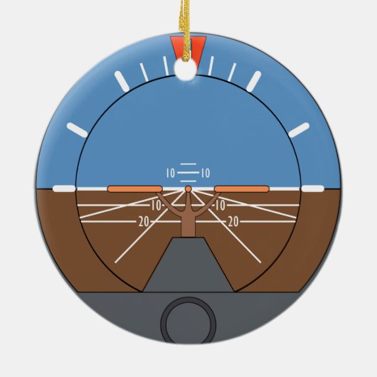 Flughandbuch Keramik Ornament (Hinten)