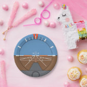 Flughandbuch Pappteller (Party)