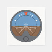 Flughandbuch Serviette (Vorderseite)