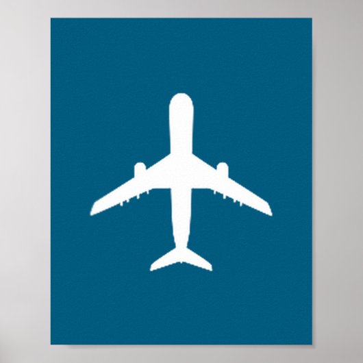 Flughemd Aviation Geek Flugzeugpilot Vater Poster (Vorne)