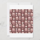 Flugherzen, Liebe-Umschläge Einladung (Rückseite)