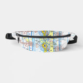 Flugkarte Bauchtasche (Vorderseite)