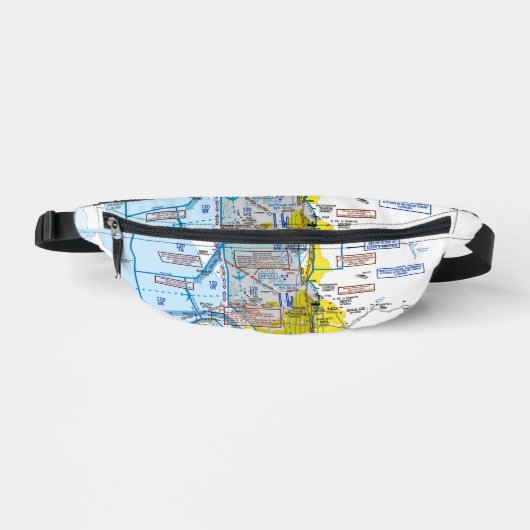 Flugkarte Bauchtasche (Vorderseite)