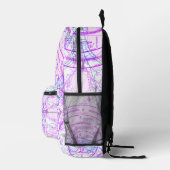 Flugkarte Bedruckter Rucksack (Rechts)