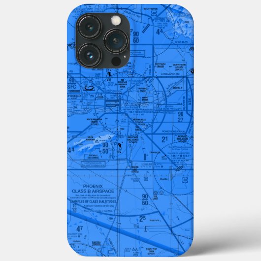 Flugkarte Case-Mate iPhone Hülle (Rückseite)