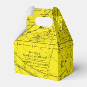 Flugkarte Geschenkschachtel