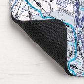 Flugkarte Mousepad (Ecke)