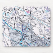Flugkarte Mousepad (Vorne)