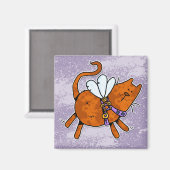 Flugkitt Magnet (Vorderseite/Rückseite)