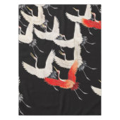 Flugkrane: Japanische Bird Kimono Art Tischdecke (Vorderseite)