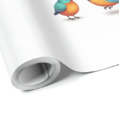 Flugkreis - Harmonie in Bewegung Geschenkpapier (Rolleneckpunkt)