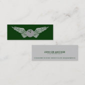 Flugkugel Mini Visitenkarte (Vorne/Hinten)