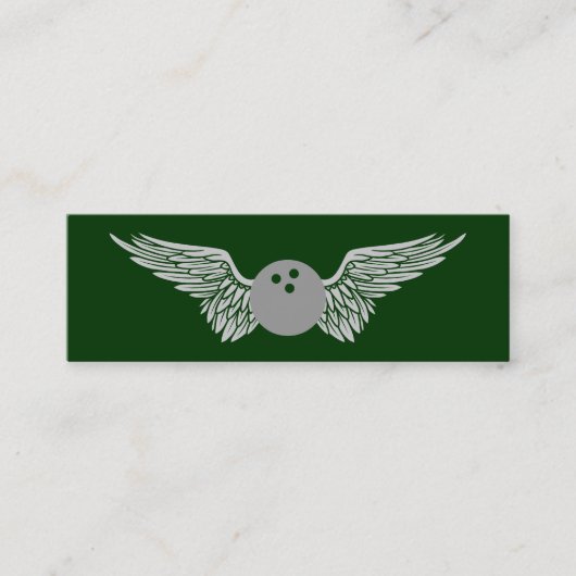 Flugkugel Mini Visitenkarte (Vorderseite)