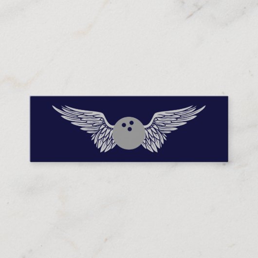 Flugkugel Mini Visitenkarte (Vorderseite)