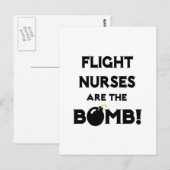 Flugkurse sind die Bombe! Postkarte (Vorne/Hinten)
