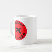 Fluglärm? Nein Danke Kaffeetasse (Vorderseite Links)