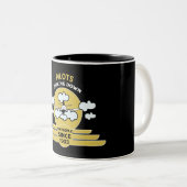 Fluglehrer | Flying School | Absolvent | Pro Zweifarbige Tasse (VorderseiteRechts)