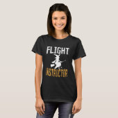 Fluglehrer Hexenkostüm Niedlich T-Shirt (Vorne ganz)