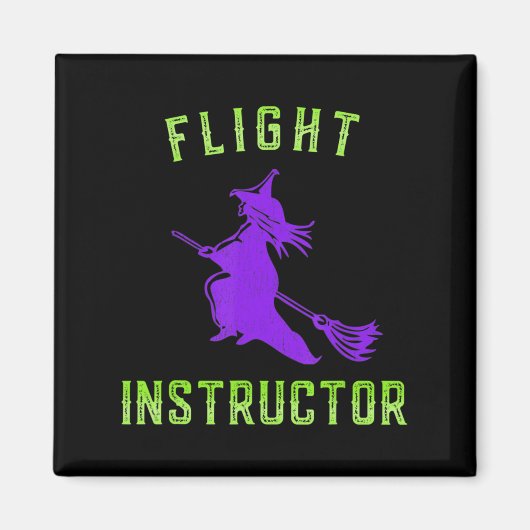 Fluglehrer Hexenmeister Magnet (Vorne)