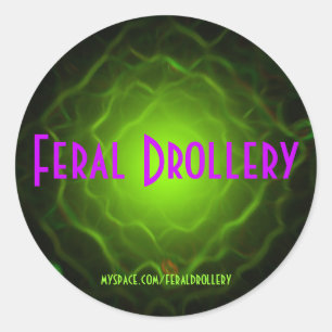 Flugleitanlage Boogy klebrig Runder Aufkleber