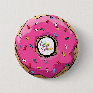 Flugleitanlagen-Krapfen-Knopf Button