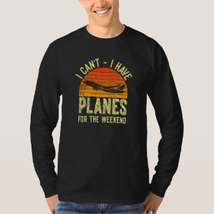 Fluglinien-Pilot Aviation-Themensch pun für ein Un T-Shirt