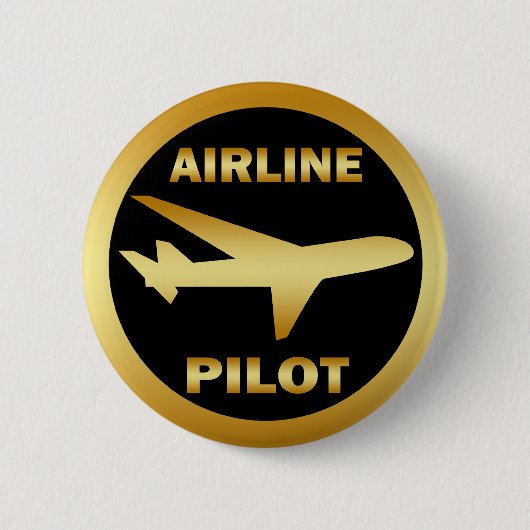FLUGLINIEN-PILOT BUTTON (Vorderseite)