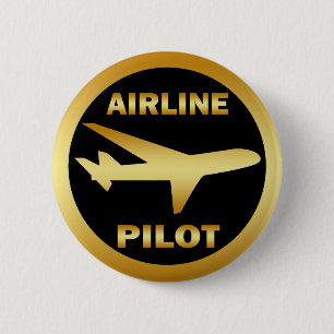 FLUGLINIEN-PILOT BUTTON