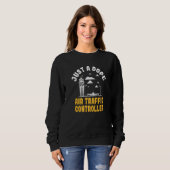 Fluglotse Atc Experte Flugkontrolle O Sweatshirt (Vorne ganz)