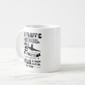 Fluglotse-Job-Titel-Tasse Kaffeetasse (Vorderseite Links)