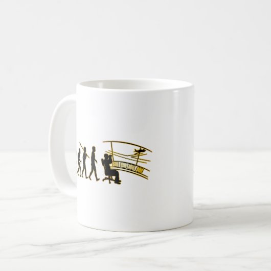 Fluglotse Kaffeetasse (Vorderseite Links)