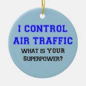 Fluglotse Keramikornament (Vorne)